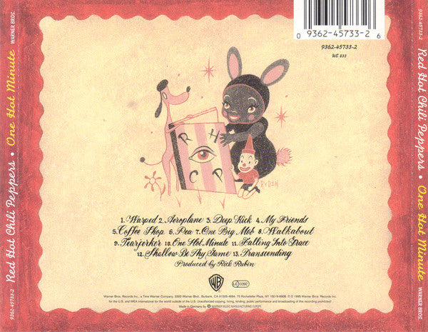 CD The Red Hot Chili Peppers – One Hot Minute - USADO